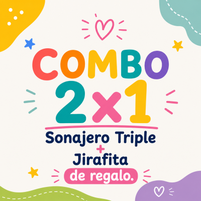 COMBO 2X1 SONAJERO+JIRAFITA