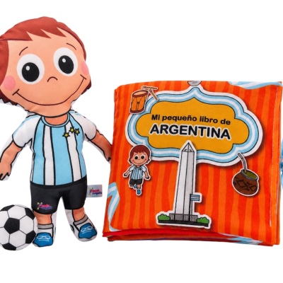 MI PEQUEÑO LIBRO DE ARGENTINA + MUÑECO