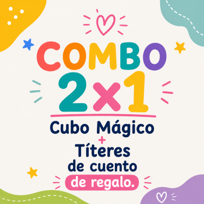 COMBO 2X1 CUBO MAGICO+TITERES